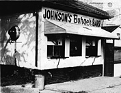 The famous Johnson's Burger Bar